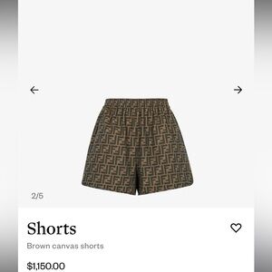 Fendi Shorts
